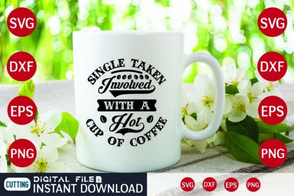 Hot Cup of Coffee SVG