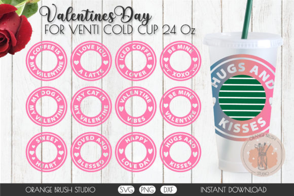 Valentine SVG Bundle Cup 24 Oz